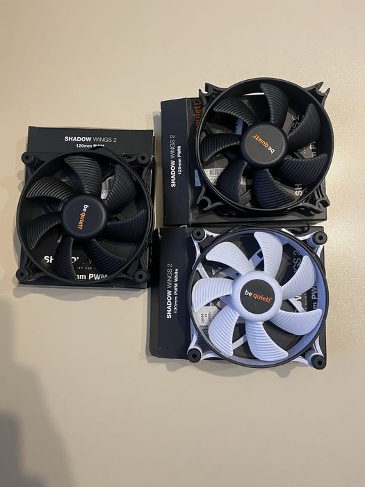 Вентилятори be quiet shadow wings 2 120мм pwm без кріплень