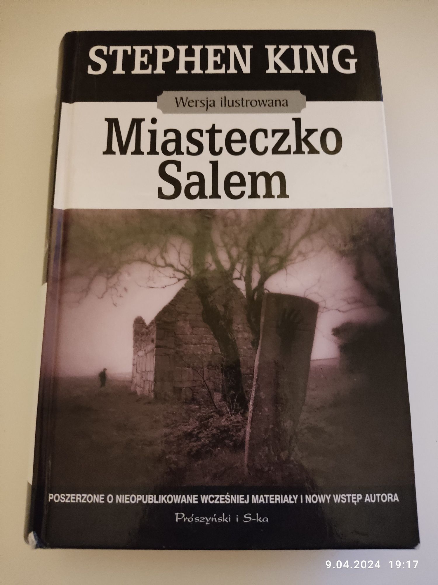 Miasteczko Salem Stephen King wersja ilustrowana