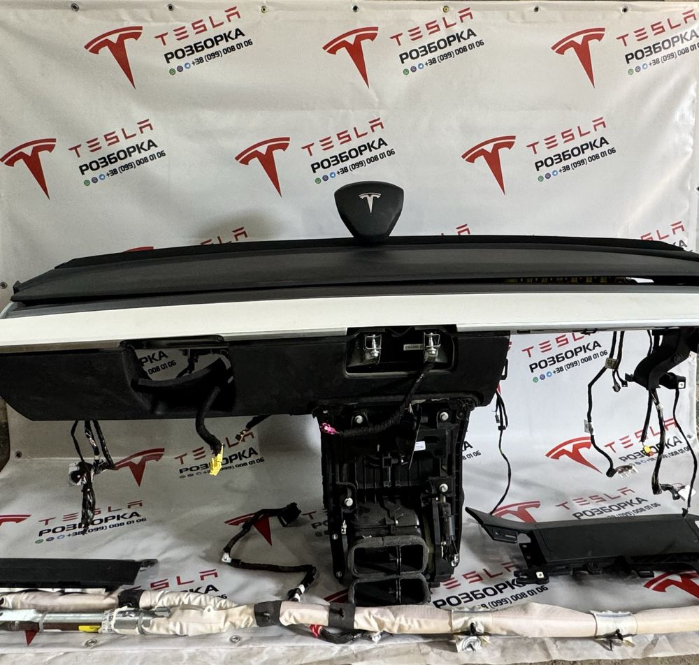 Tesla подушки безопасности AIRBAG руль ноги шторы торпеда