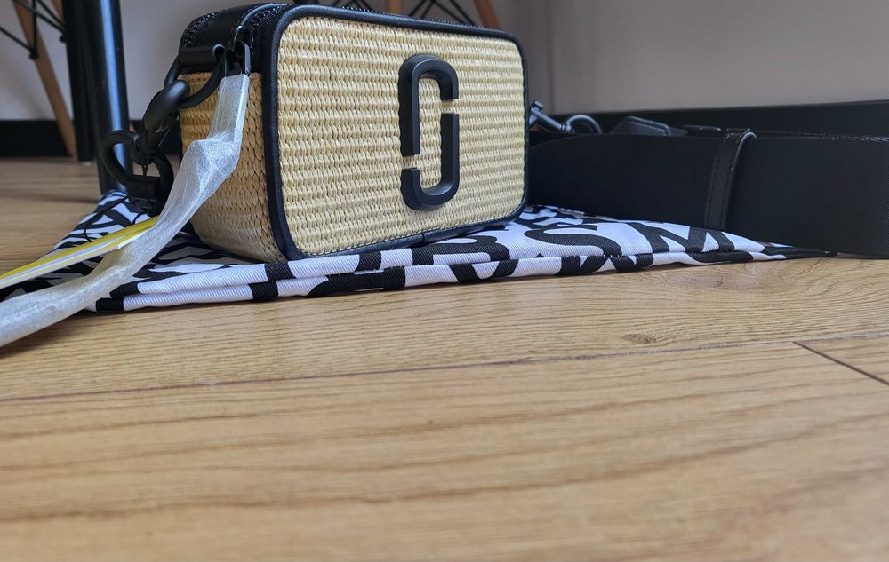 Torebka Snapshot Pleciona