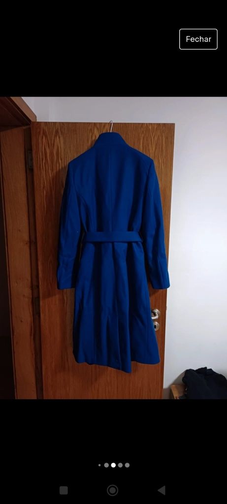 Casaco de lã Ted Baker Azul (NOVO)