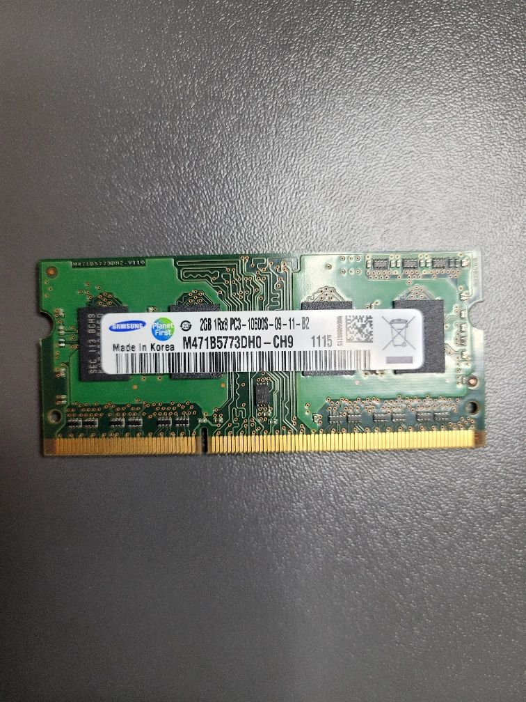 Ram SO-DIMM 2GB DDR3 1333MHz
