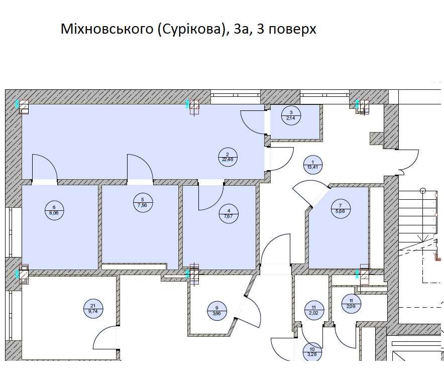 Офіс 65 м.кв. Вокзальна, Бізнес центр, Солом 'янский р-н. Власник