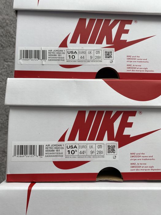 Nike Air Jordan 1 Retro High OG “Heritage” 555088-161 (dunk sb)