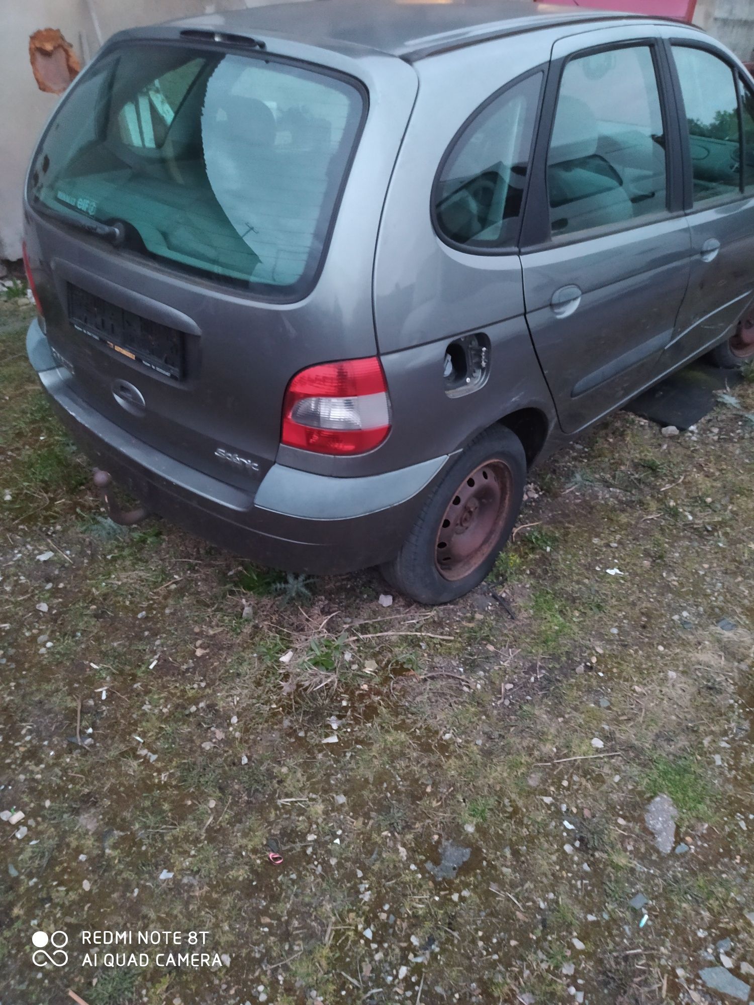 Renault scenic 99-03 klapa drzwi nv603 fotel siedzenia wózek silnik