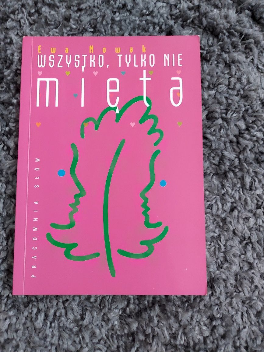 Sprzedam książkę  "Wszystko  tylko nie mięta "