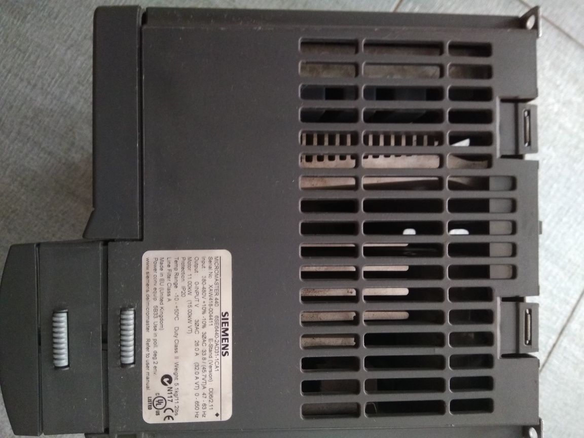 Частотный преобразователь Siemens Micromaster 440 6SE6440-2AD31-1CA1