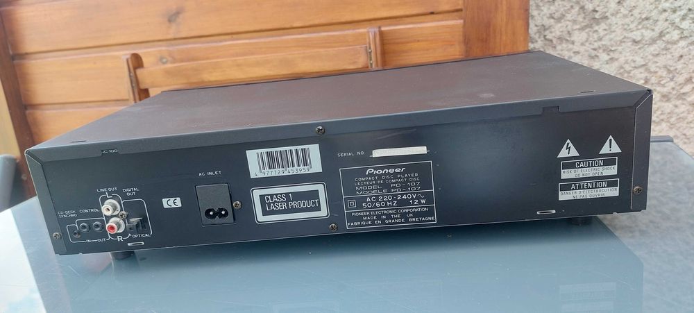 pioneer pd-107 odtwarzacz cd