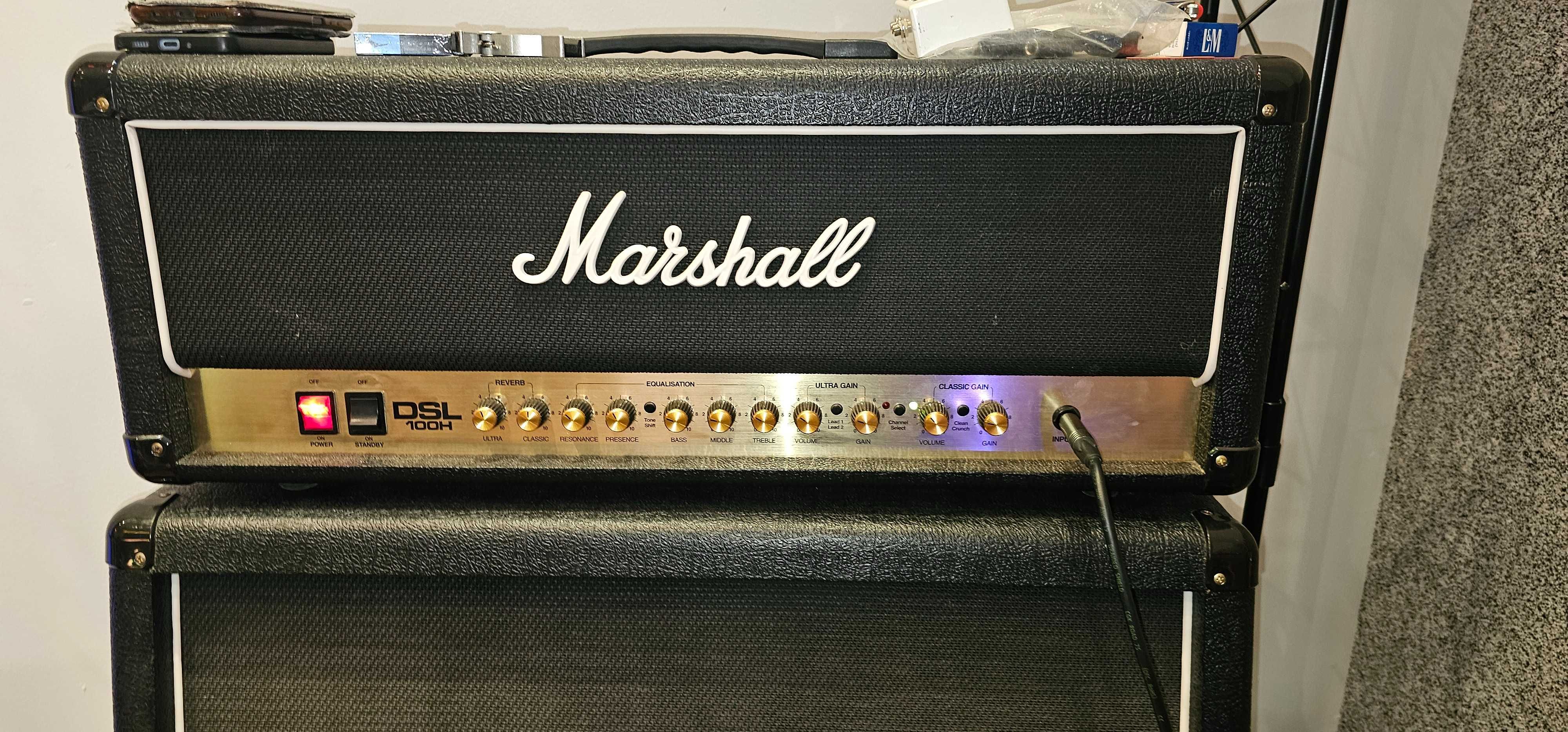 Marshall DSL100H + kombo 4x12