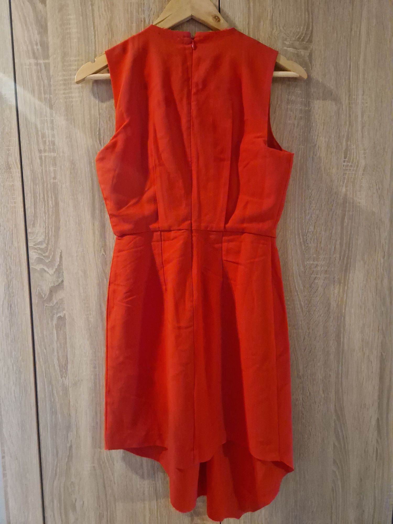 Czerwona sukienka S od Zalando