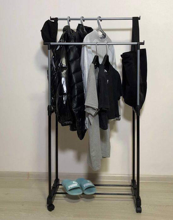 Телескопическая нaпольная вешaлка для одежды. ЦЕНА ПОСТАВЩИКА!