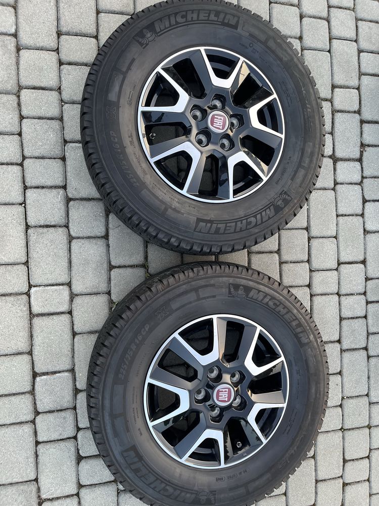 Alufelgi 5x118 16 cali Fiat Ducato Peugeot Boxer Camper 225/75/16C