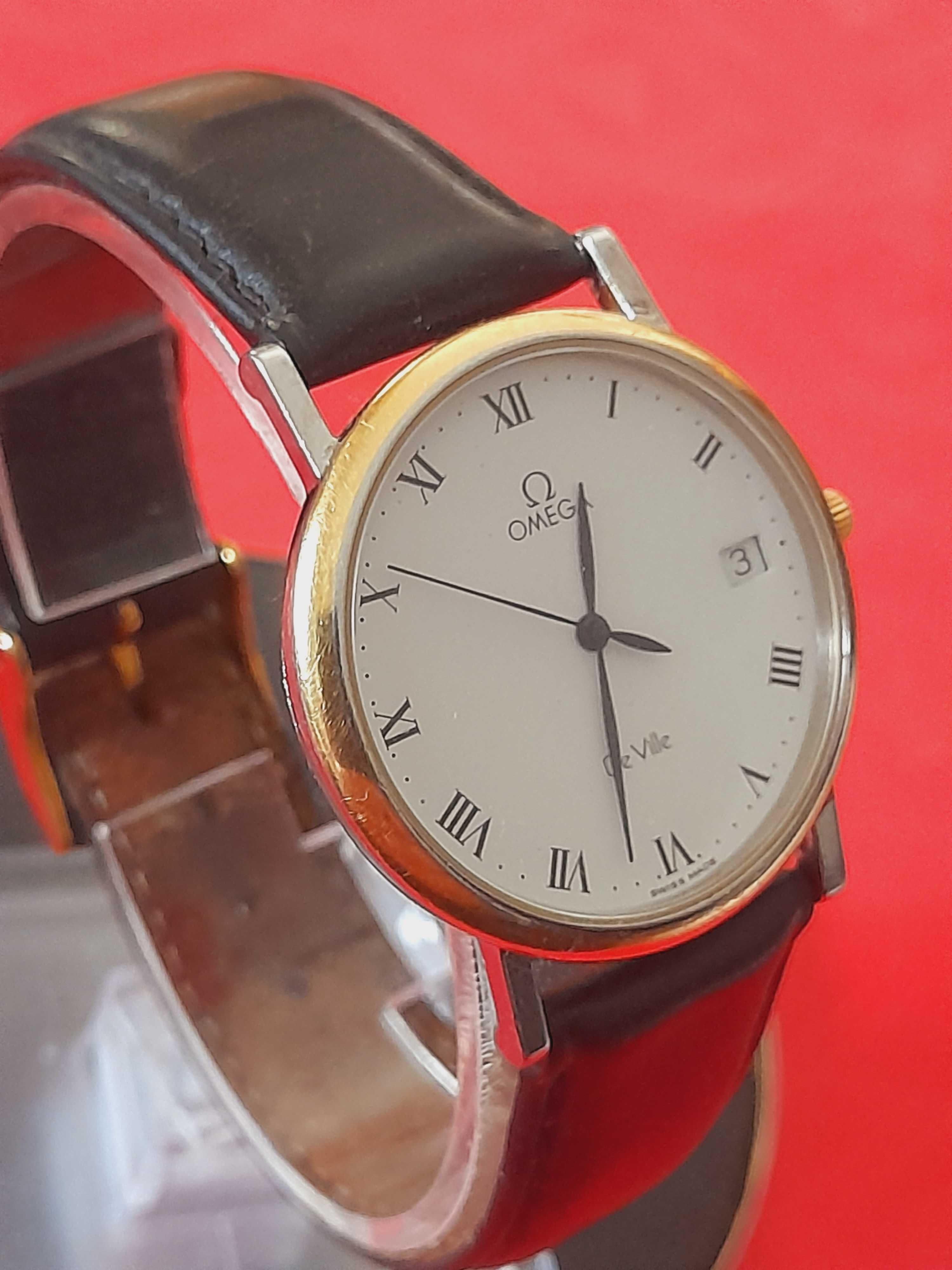 ### V E N D I D O ### Relogio OMEGA DeVille quartz