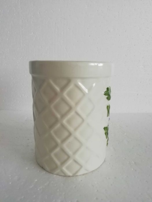Vaso/Pote Padrão Floral