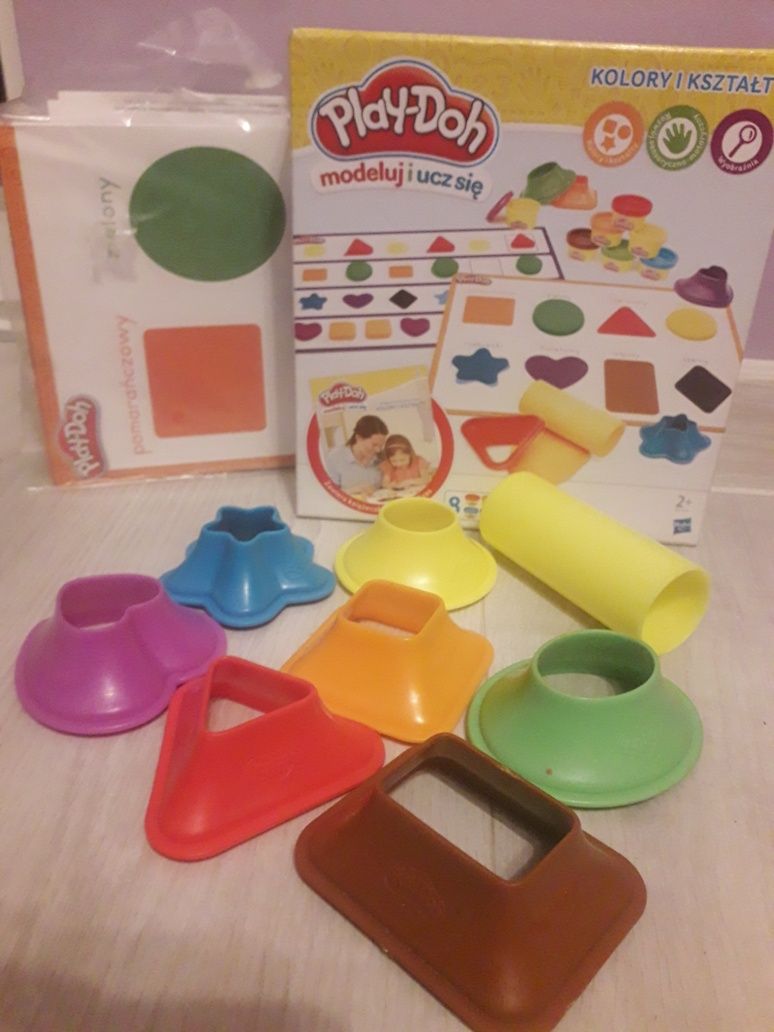 Play-doh ciastolina kolory i kształty