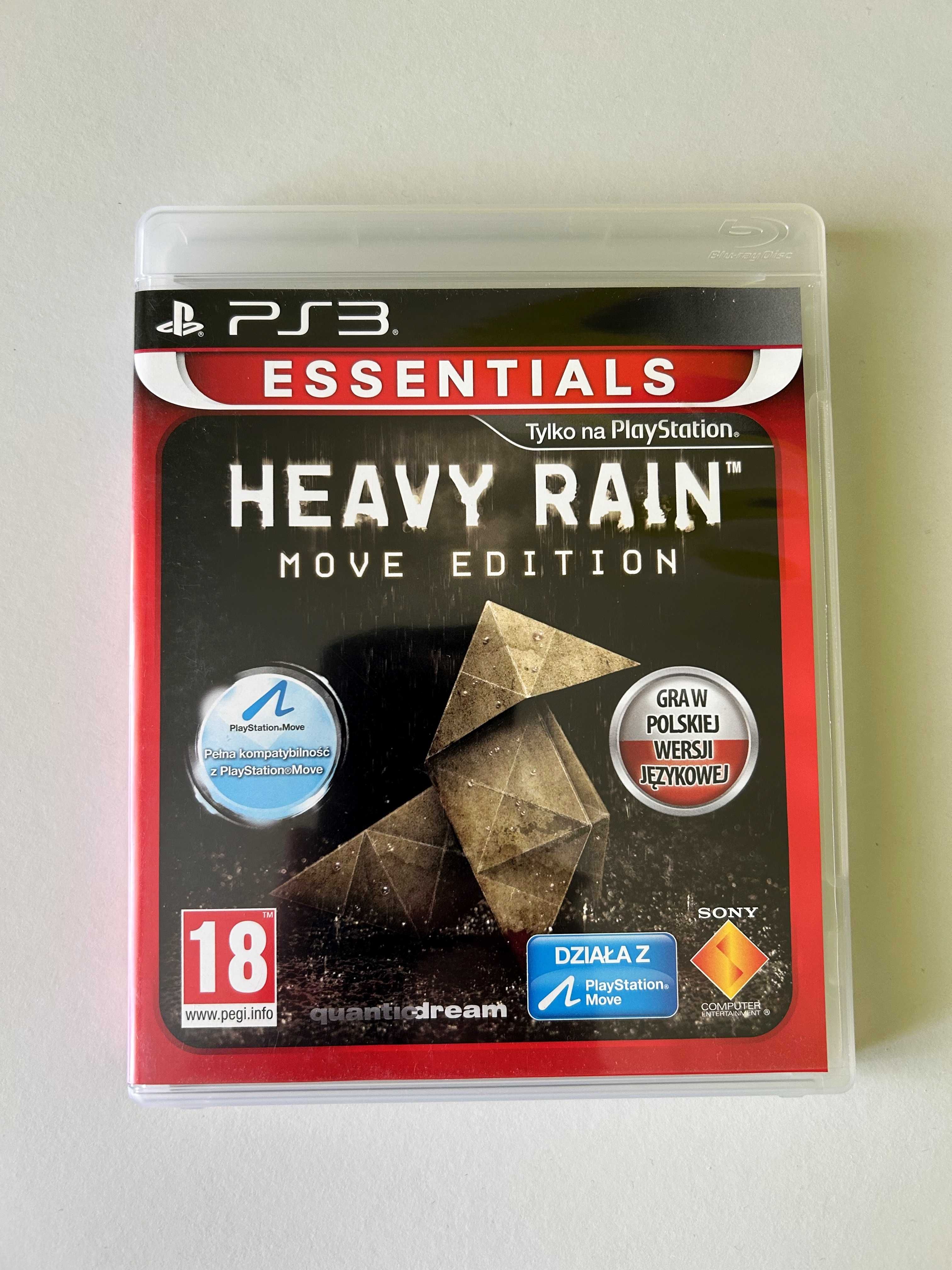Heavy Rain PS3 PL - Move Edition - Jak NOWA