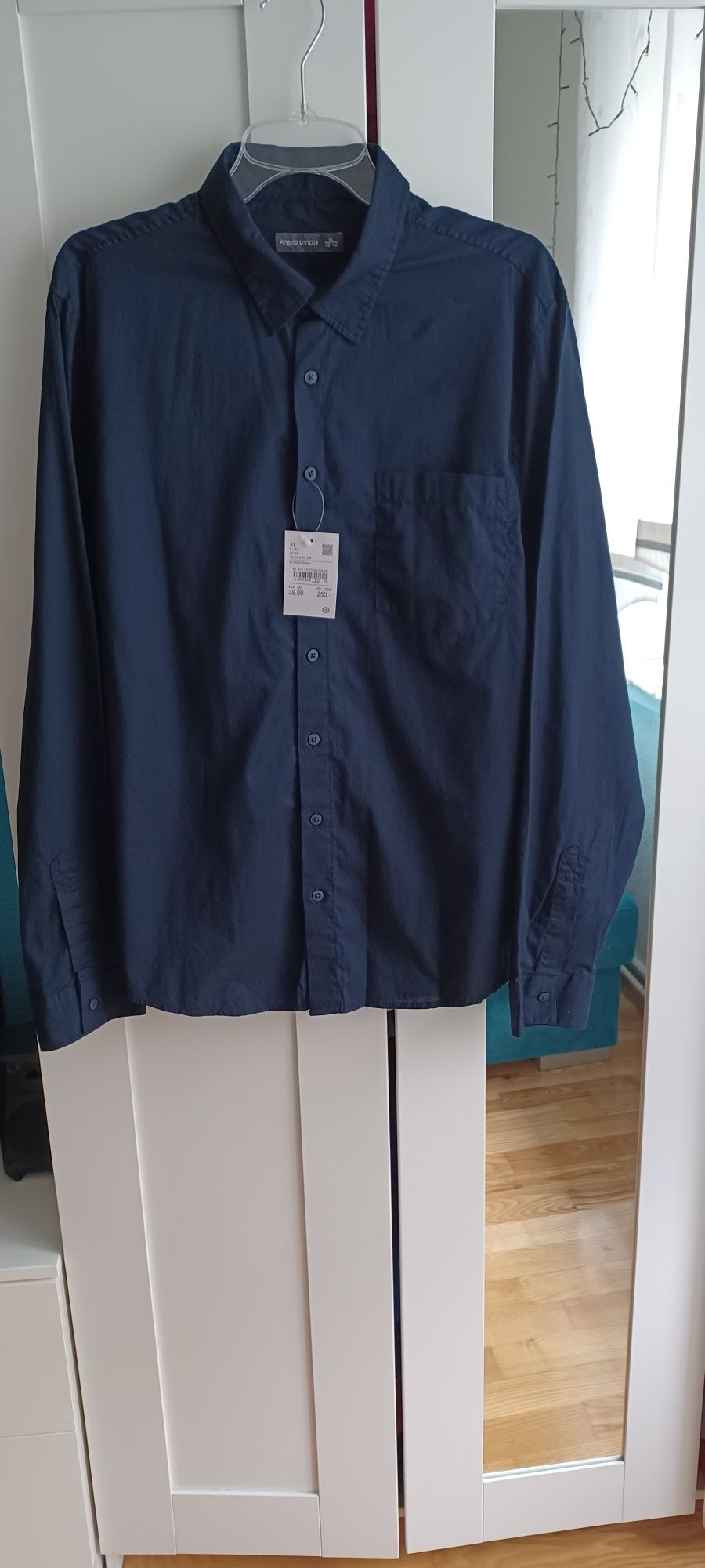 Koszula męska granatowa C&A r. XL