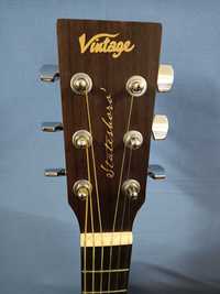 Guitarra Vintage Acustica cordas de aço