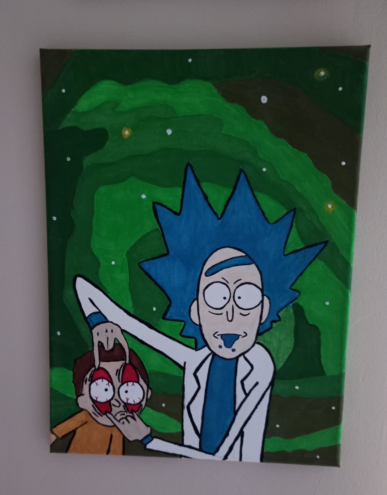 Obraz na płótnie Rick and Morty