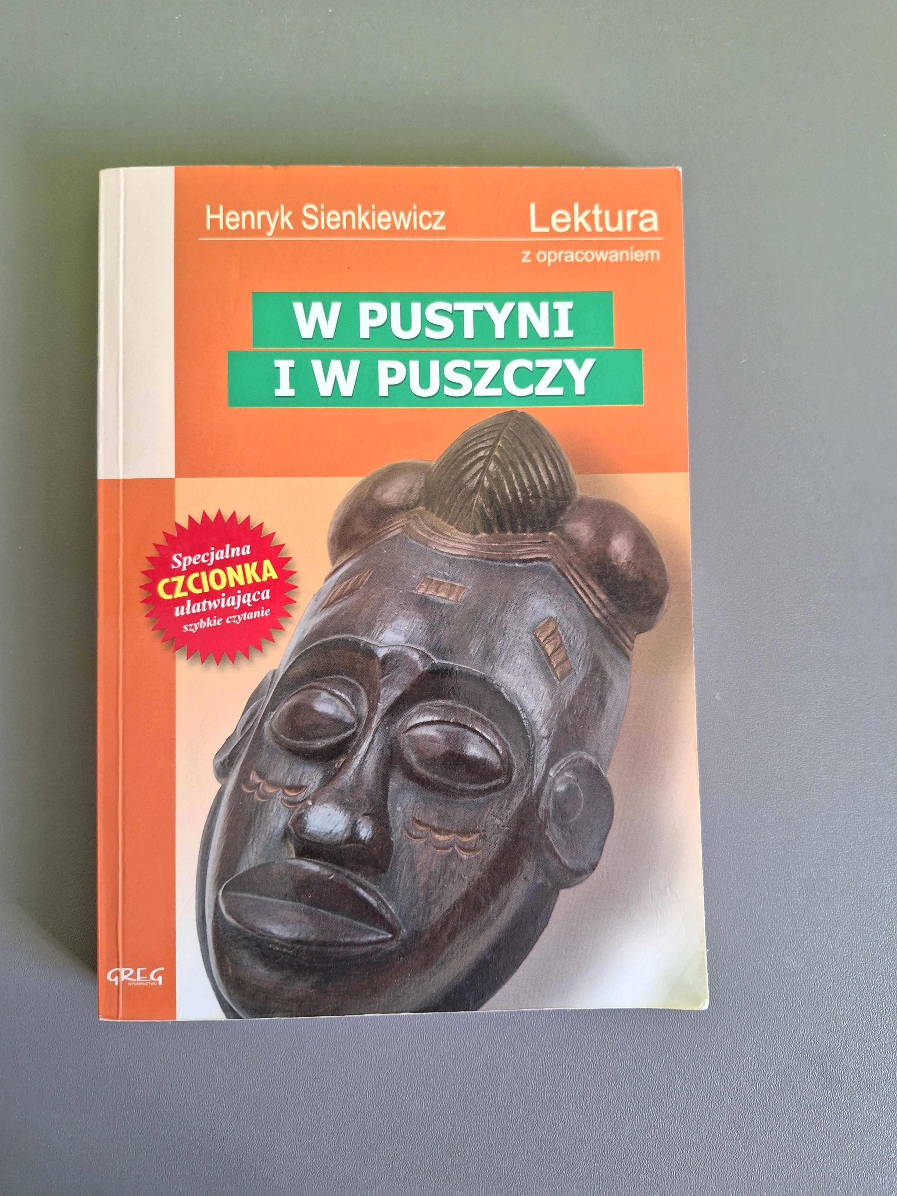 H. Sienkiewicz - W pustyni i w puszczy (Lektury z opracowaniem GREG)