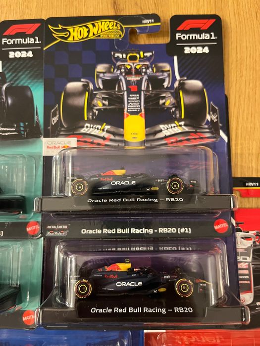 Hot Wheels Formula 1 set 16 sztuk 2024 F1 zestaw