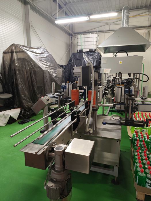kompletna linia produkcyjna + receptury na chemię gospodarczą / płyny