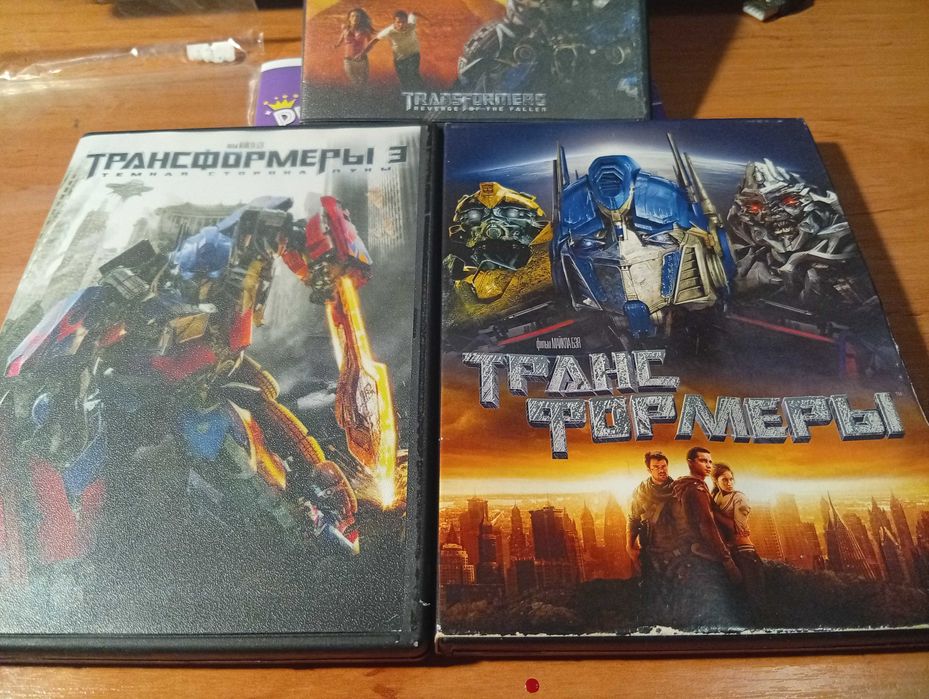DVD Фильм Трансформеры 3 части
