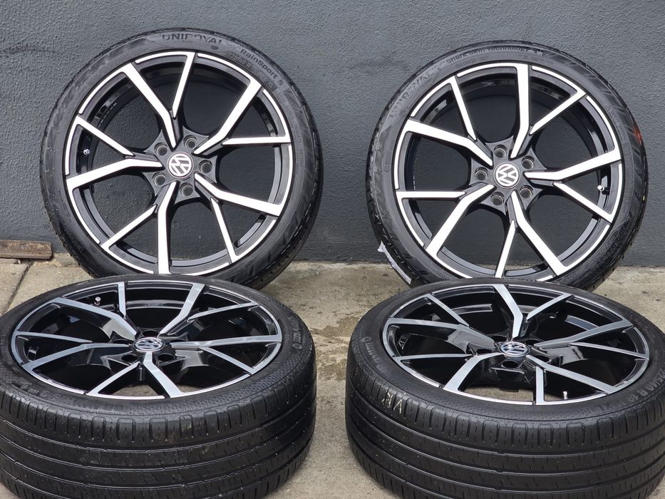4 Jantes 18 Vw R-Line 5x112 NOVAS + Pneus 225/40/18