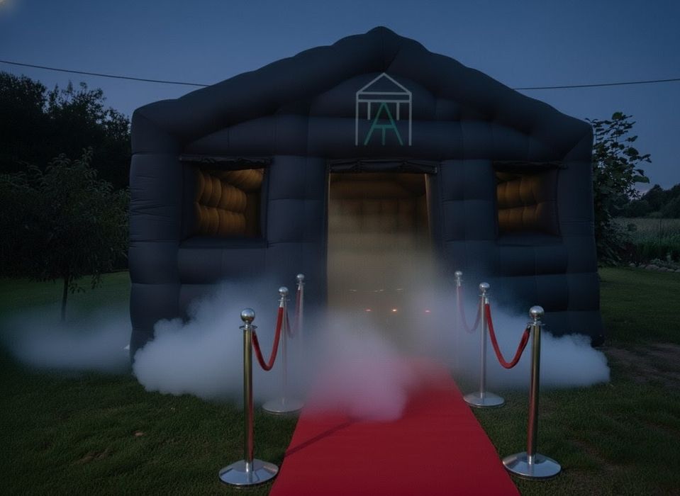 Mobilna imprezownia - dmuchany namiot imprezowy