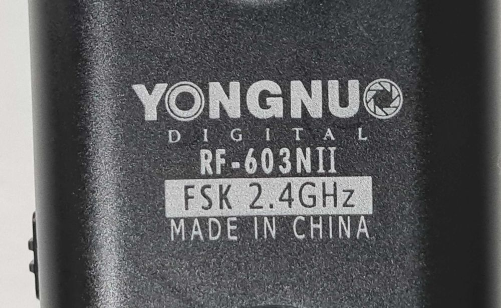 Wyzwalacz / odbiornik Yongnuo RF-603N II do Nikon