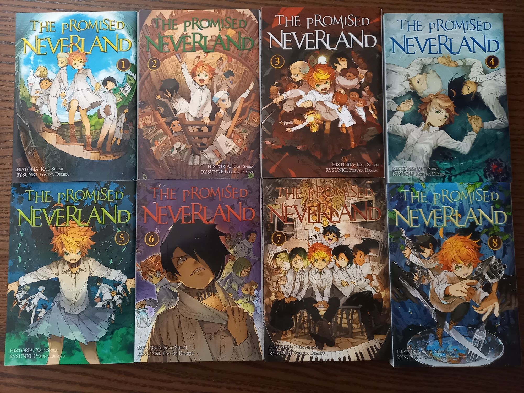 Promised neverland, tomy 1-12