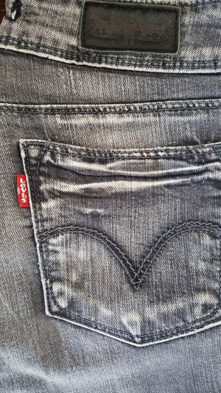 Calças de Ganga LEVI'S 570 Straight Fit W28 L32