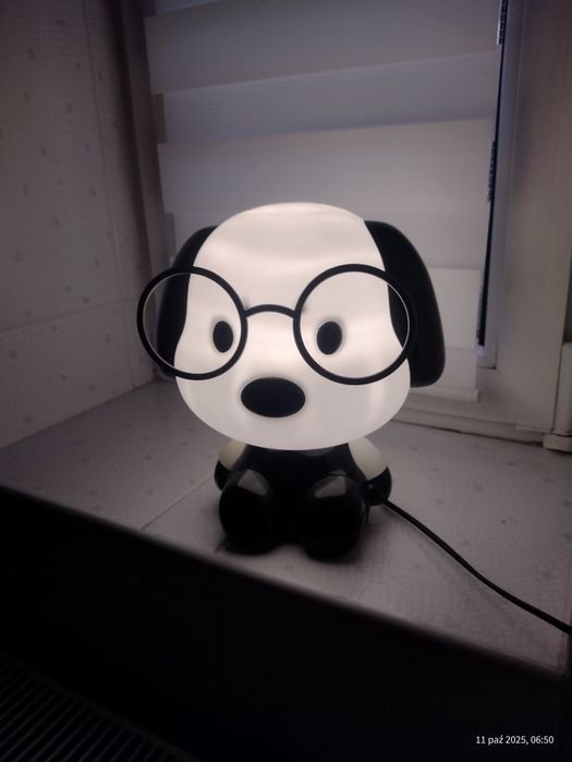 Lampka nocna pies Snoopy