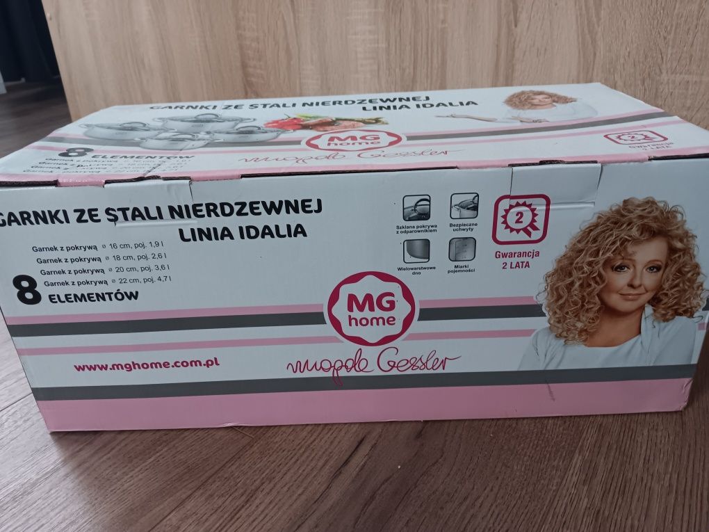 Zestaw garnków linia Idalia Magda Gessler