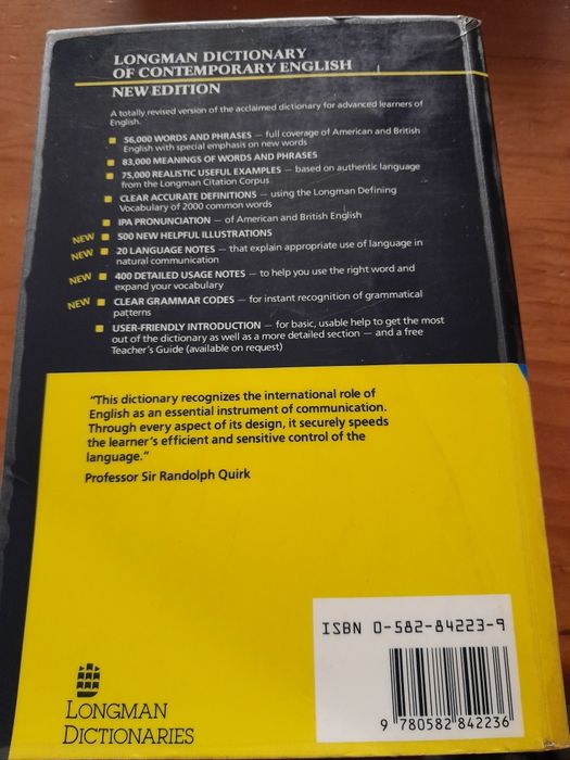 Longman Dictionary of Contemporary English