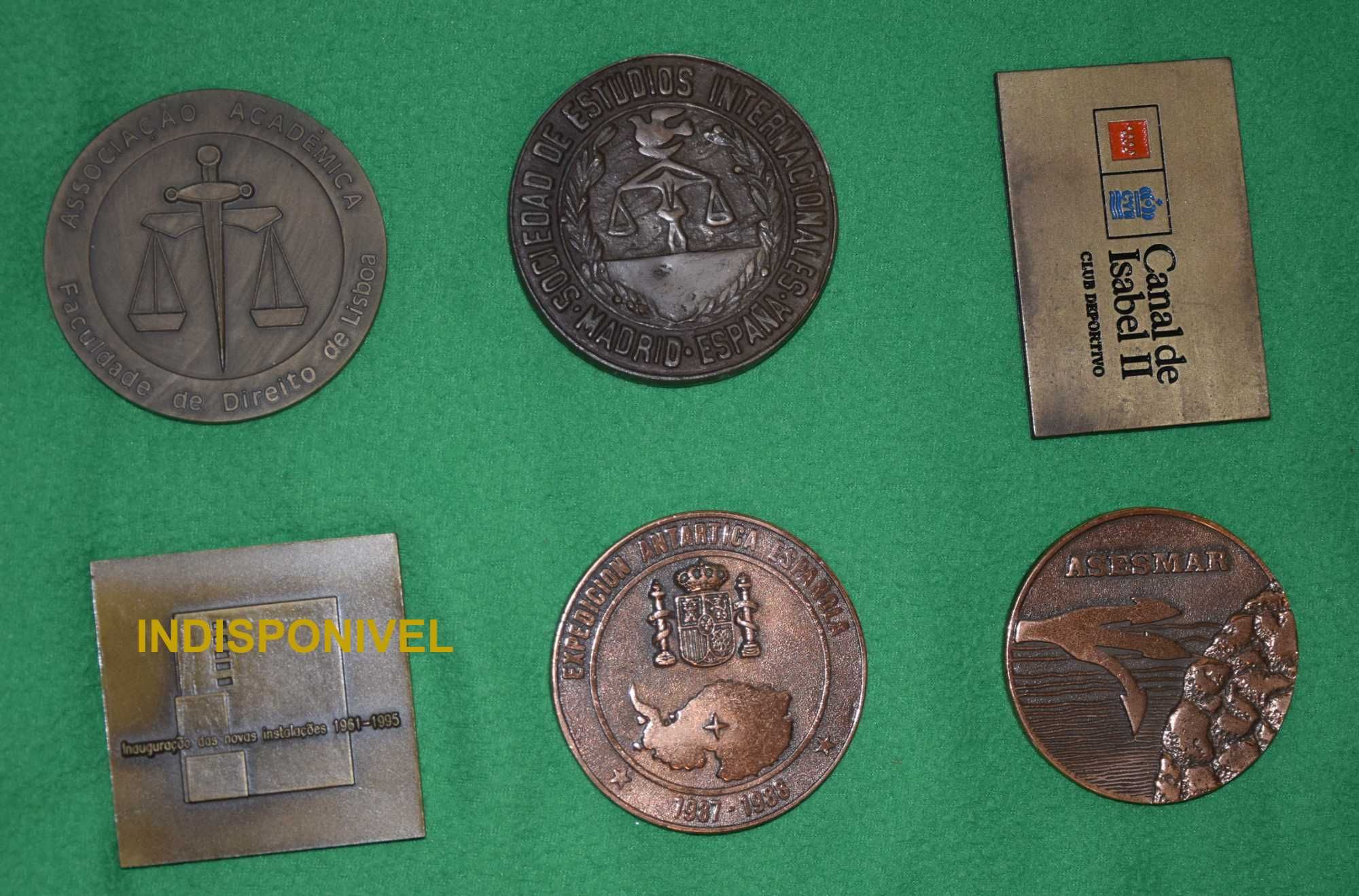 Medalhas comemorativas varias
