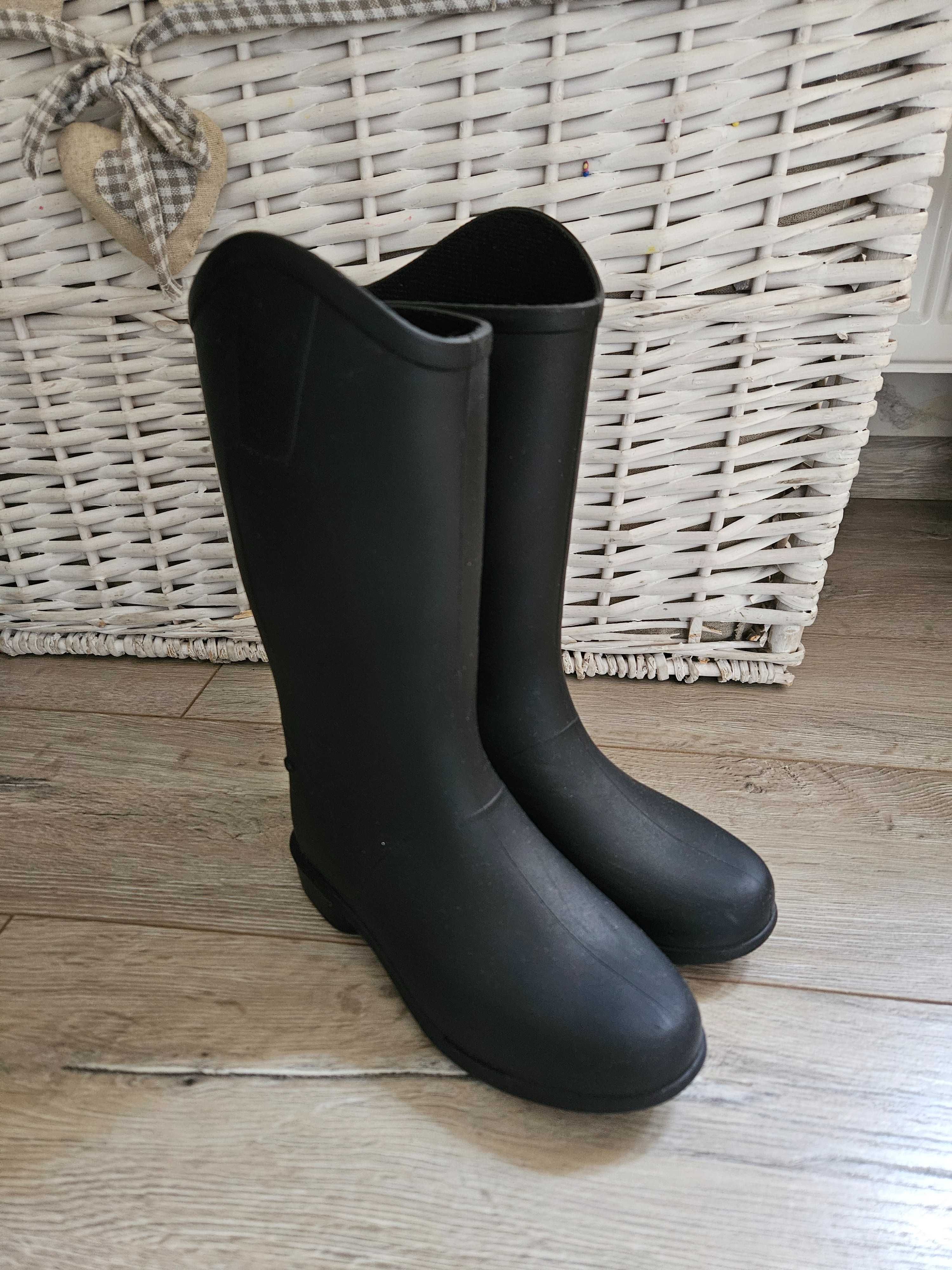 Buty kalosze do jazdy konnej