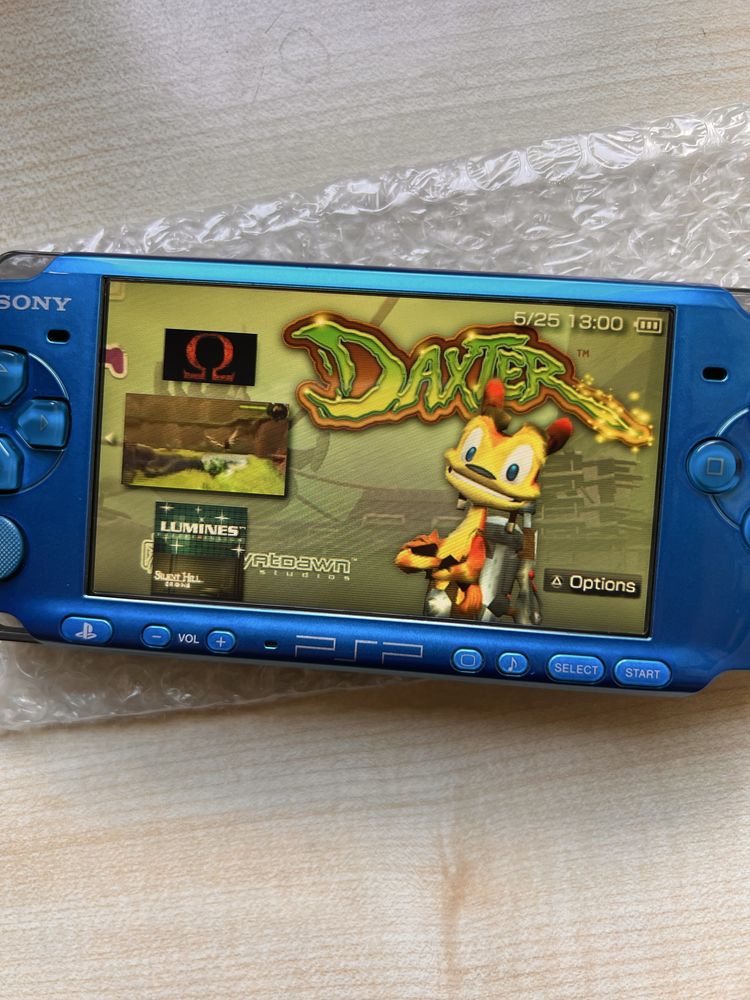 Konsola psp 3000, vibrant blue, piekny stan!