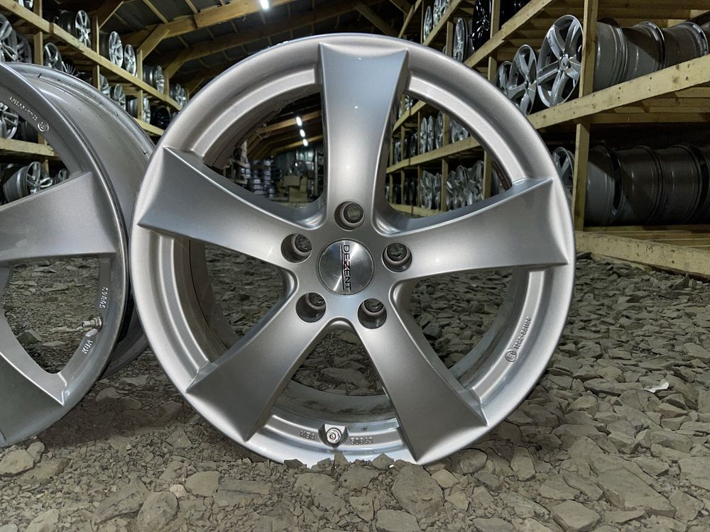 Титани DEZENT 5/112 R17 6.5J ET33 TIGUAN 4шт
