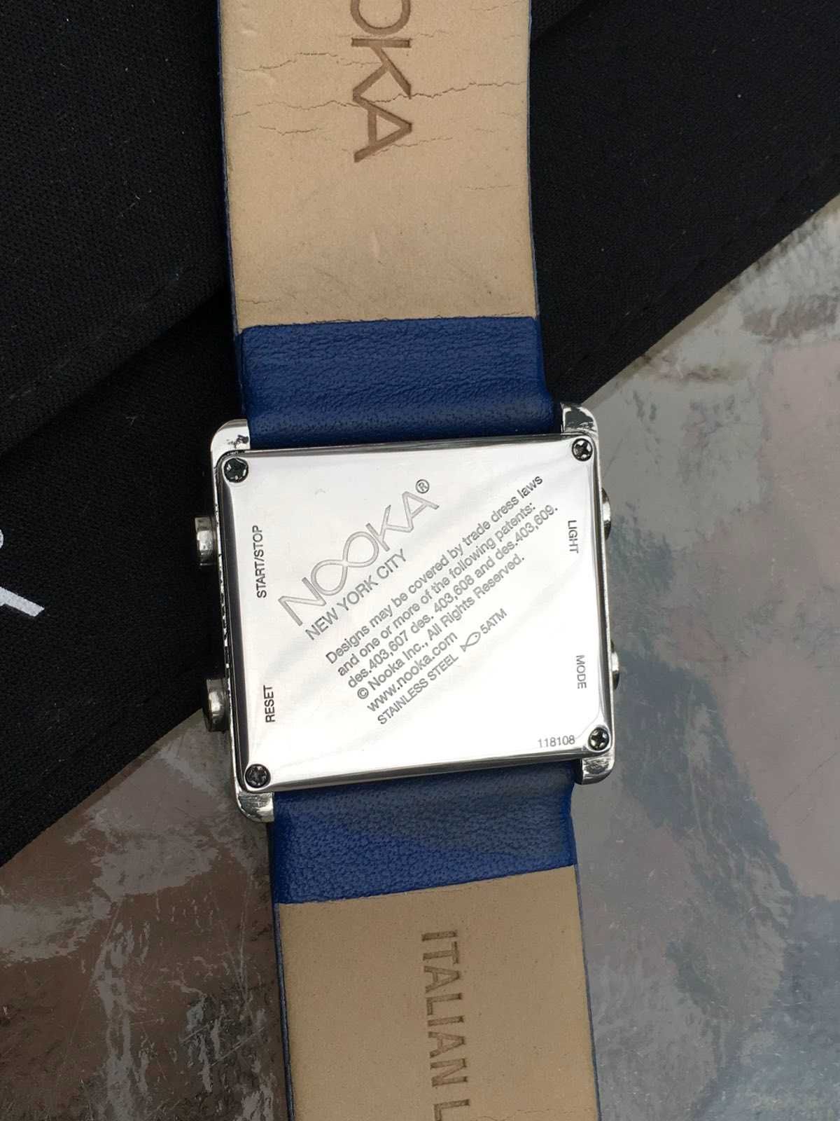 электронные часы Nooka, запатентованный оригинал