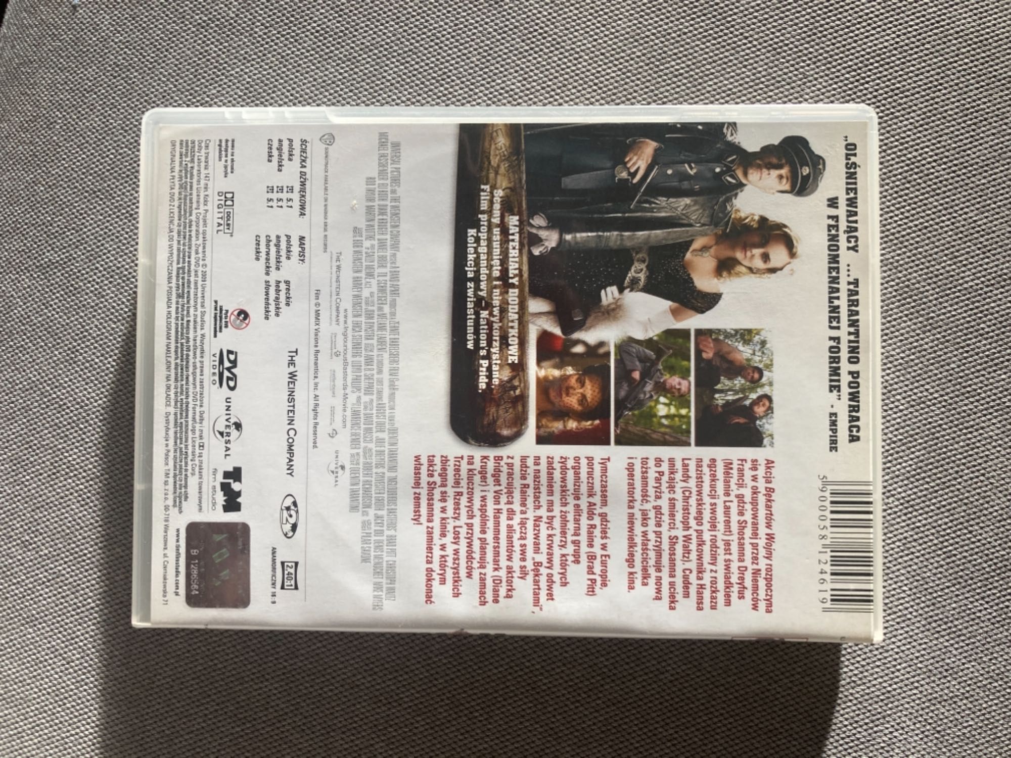 Bękarty wojny DVD