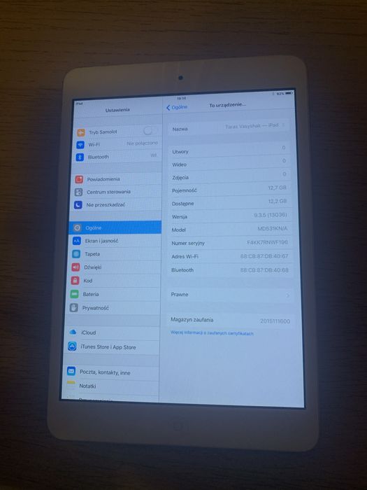 Ipad 1 mini/ 16 gb
