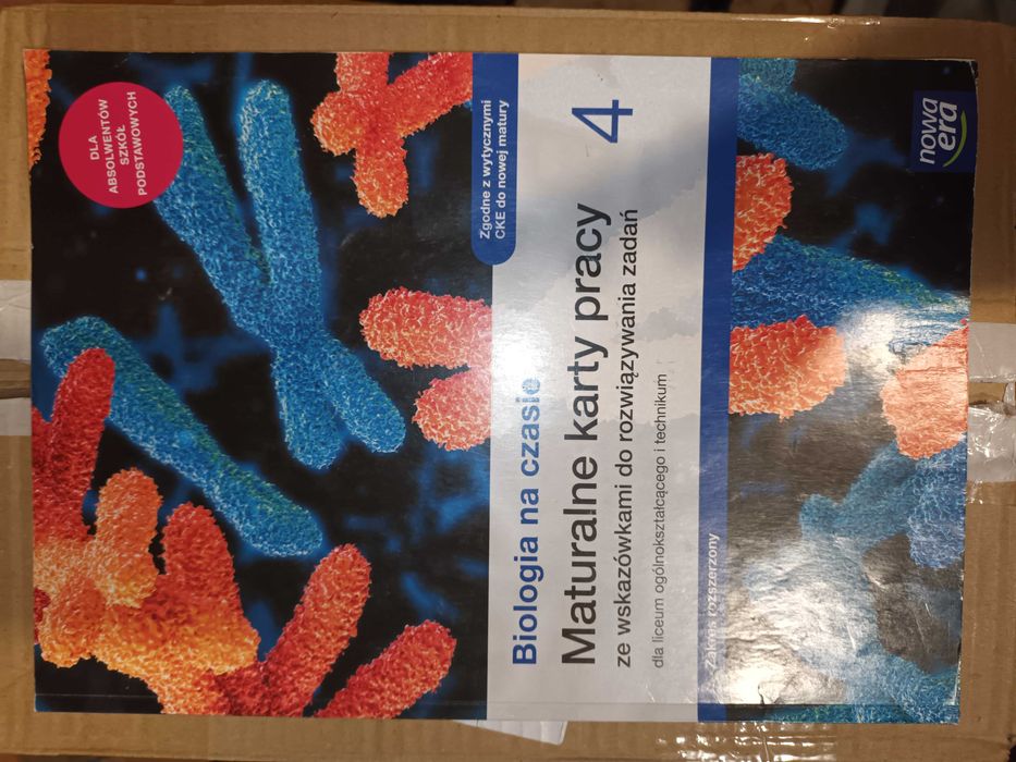 Biologia na czasie 4 (maturalne karty pracy) - zakres rozszerzony
