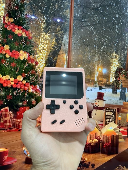 Consola Retro(Rosa) 400 jogos clássicos - Game Box Retro