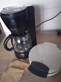 Ekspres przelewowy do kawy herbaty 900w, 1.2l + filtry papierowe  + go