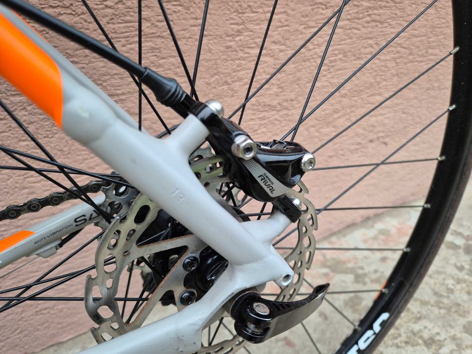 Rower szosowy, przełaj CX, Cannondale CaadX, hydraulika, Sram Rival