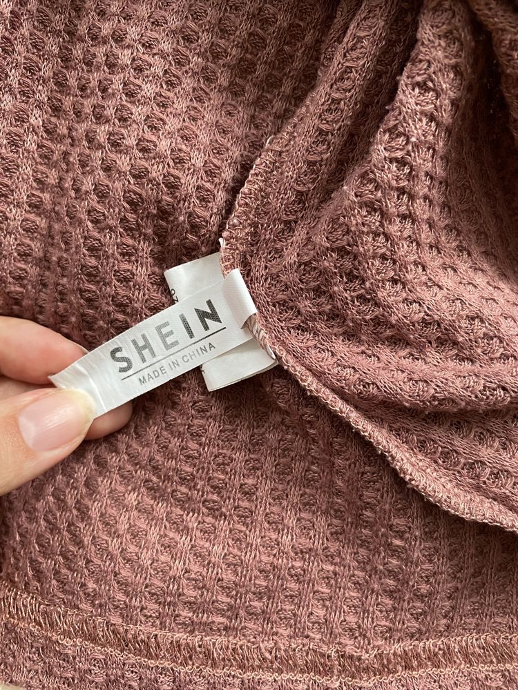 Sweterek / bluzka z baskiną SHEIN
