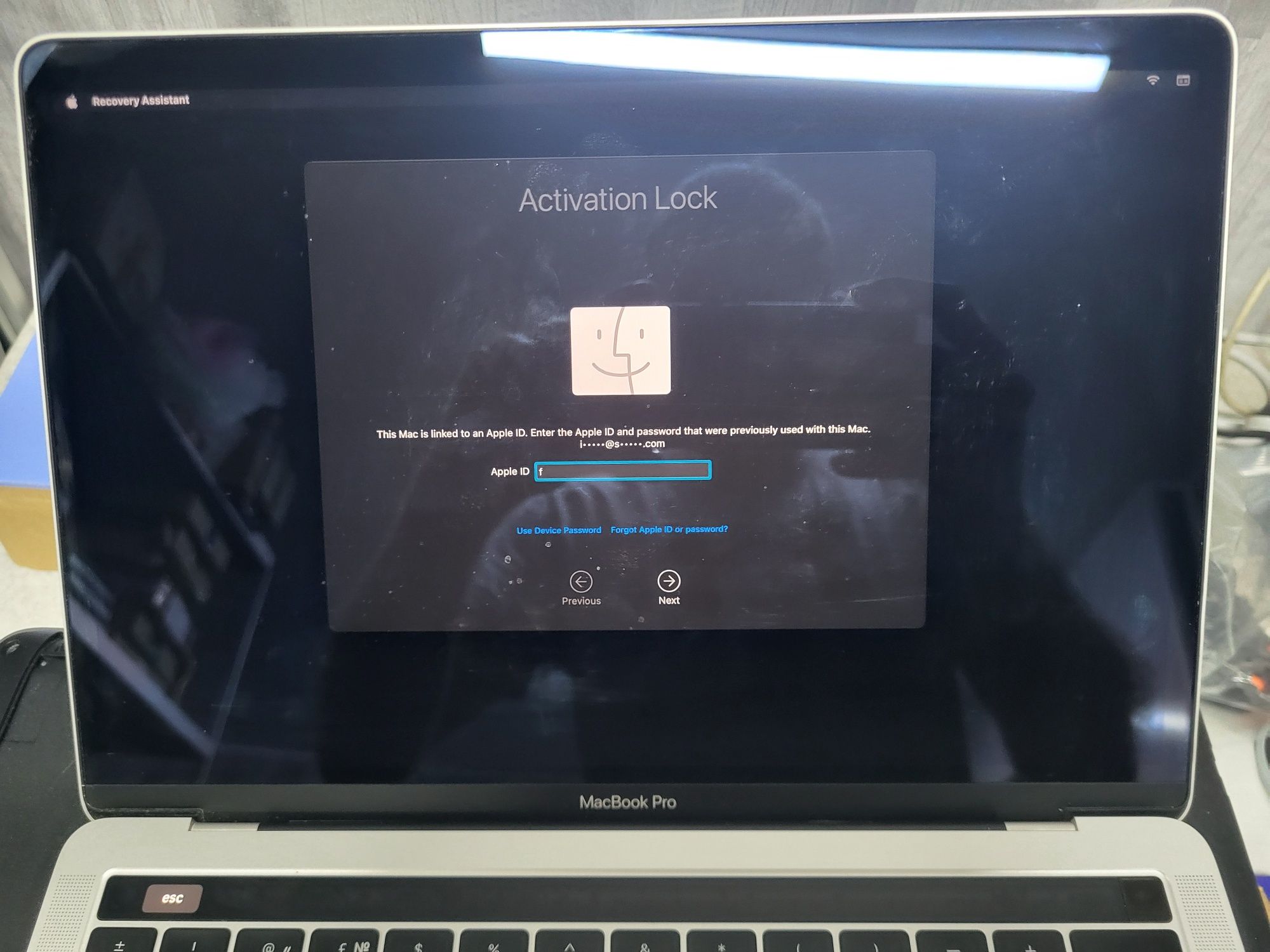 Дисплей macbook pro a1989 матриця в зборі