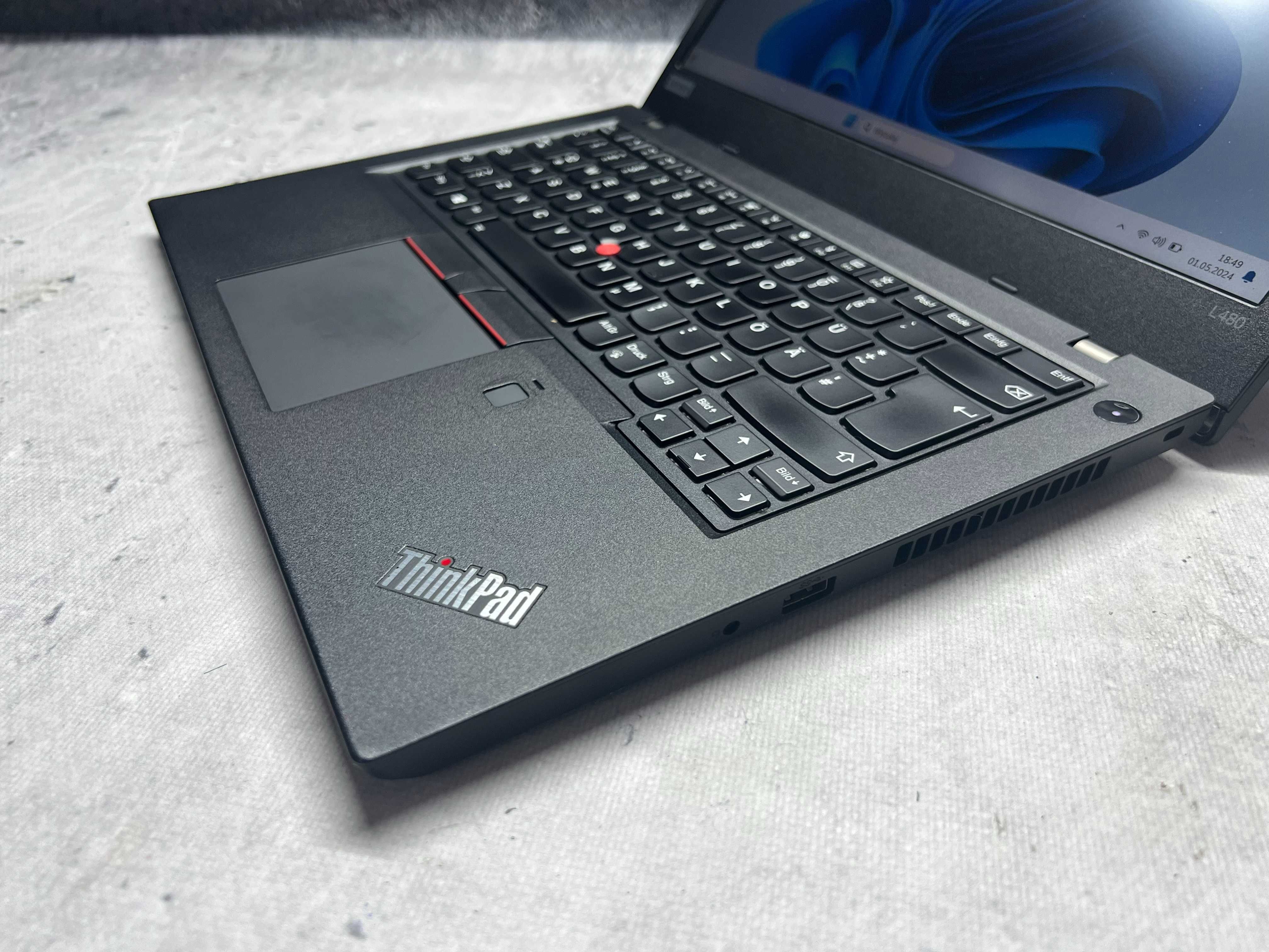 Lenovo ThinkPad L480 / INTEL i5-8250u/ 16GB DDR4/ 1TB SSD/ 14” FULLHD