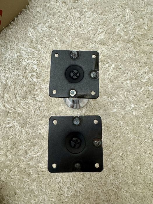 Ніжки для меблів металеві хромові 20 см 2 шт